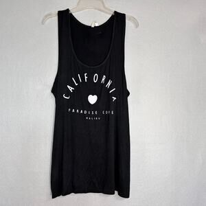 Ocasion Womens Black Tee Paradise Cove Malibu Size 3X‎ Athletic Casual Yoga